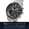 CITIZEN CITIZEN COLLECTION Chronograph Eco-Drive 10 ATM Water Resistant Business Silver/Black BL5614-59E Men's Watch