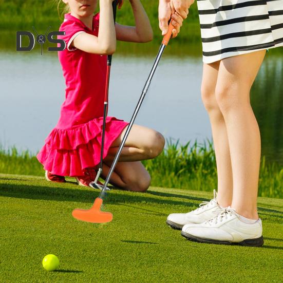Паттер для гольфа, двухсторонний детский паттер, паттер для мини-гольфа, регулируемый паттер из нержавеющей стали для детей, подростков, взрослых