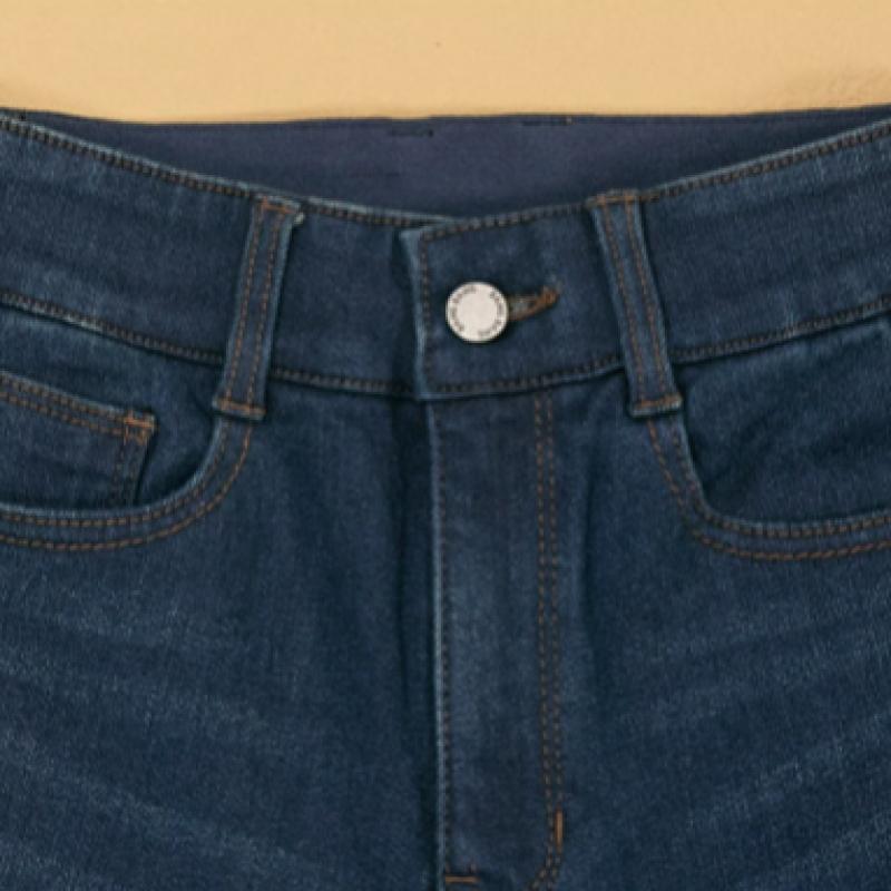 Bang Bang Women S Double bruShed Semi Bootcut Stretch Denim jeanS Navy