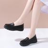 Nurse Shoes Women Black Soft Bottom Breathable Lightweight Comfortable Small White Shoes White Medical Shoes Thick Bottom Work Shoes