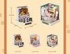 (t-FREAK) 1:32 Dollhouse Set of 3, Handmade Kit Set Miniature, Happiness Series (QT-045+ QT-047+ QT-048)