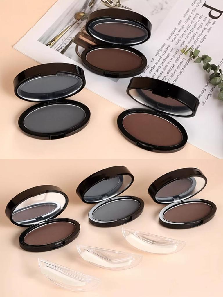 Non-Decolorizing Durable Men's Natural Brow Powder Kit