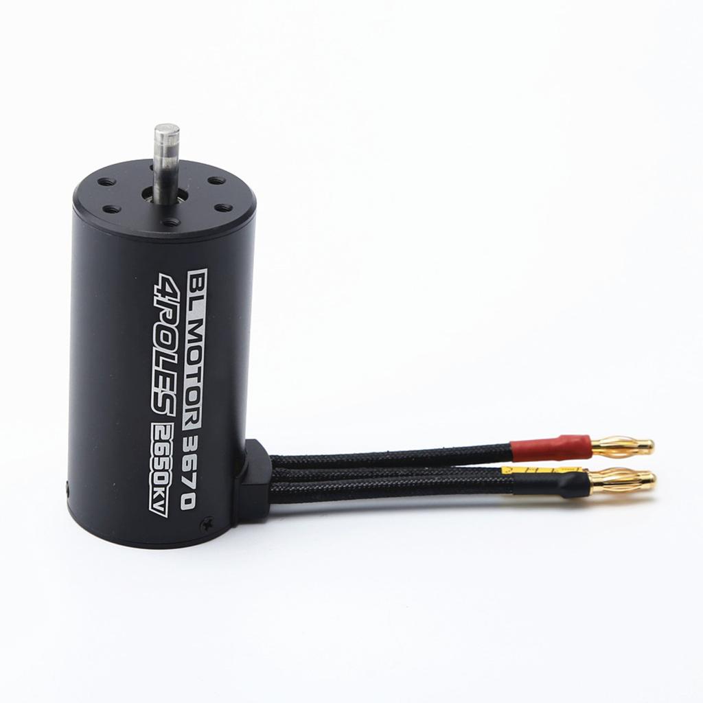 Водонепроницаемый 3670 2650KV бесщеточный двигатель 120A бесщеточный ESC комбинированный набор карт для программирования для 1/8 пульта дистанционного управления