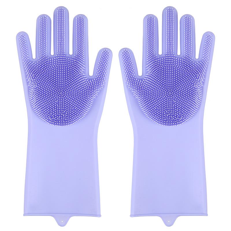 Чистящие перчатки для ухода за домашними животными, шампунь для купания, перчатки для собак и кошек, скребок, волшебное средство для мытья посуды, губка, силиконовая перчатка для удаления волос