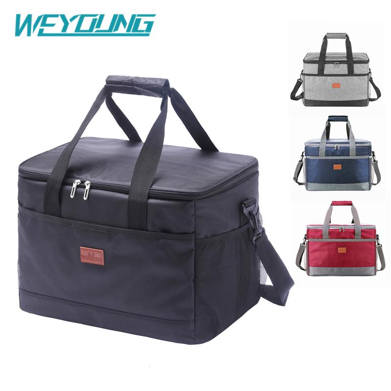 Large Waterproof Insulated Picnic and Lunch Bag with Ice Pack