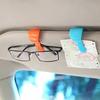 2PCS Multi-purpose Portable Glasses Clip Auto Fastener Car Note Clip Name Card Holder