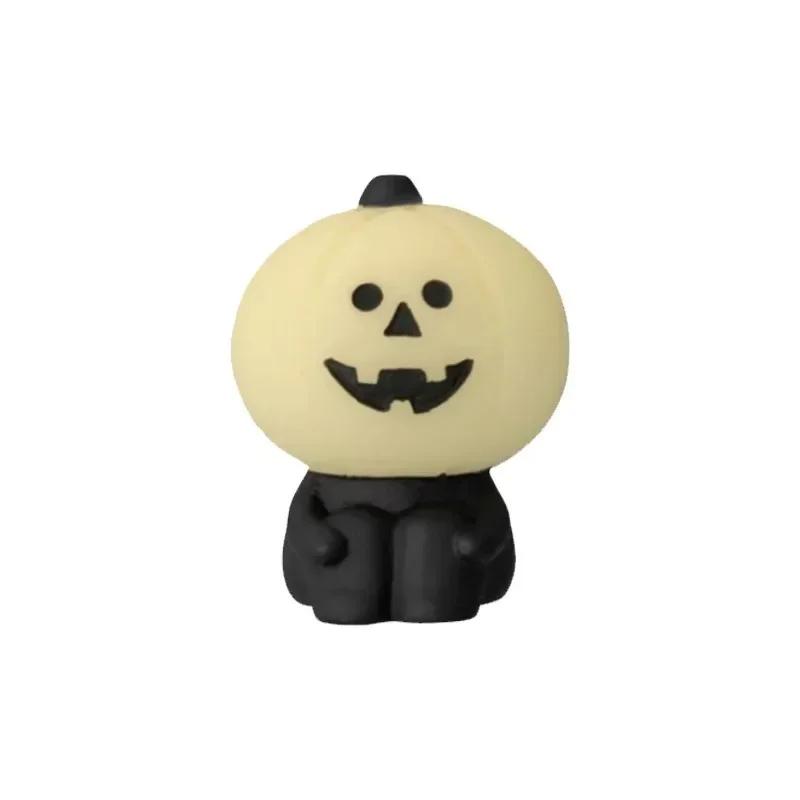 2025 Halloween Pumpkin Japanese Cat Miniature Scene Props Creative Children's Dolls Gift ZAKKA Resin Small Decoration Figurines
