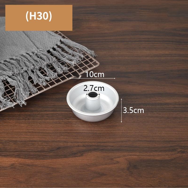 1 шт. алюминиевая кольцевая форма для выпечки маленьких/лагерных/гигантских пончиков с антипригарным покрытием Savarin Mold Pan