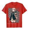 Футболка мужская премиум-класса Chiaki Nanami Super Danganronpa Group из хлопка с принтом Prevailing T Shirt Camisas Hombre