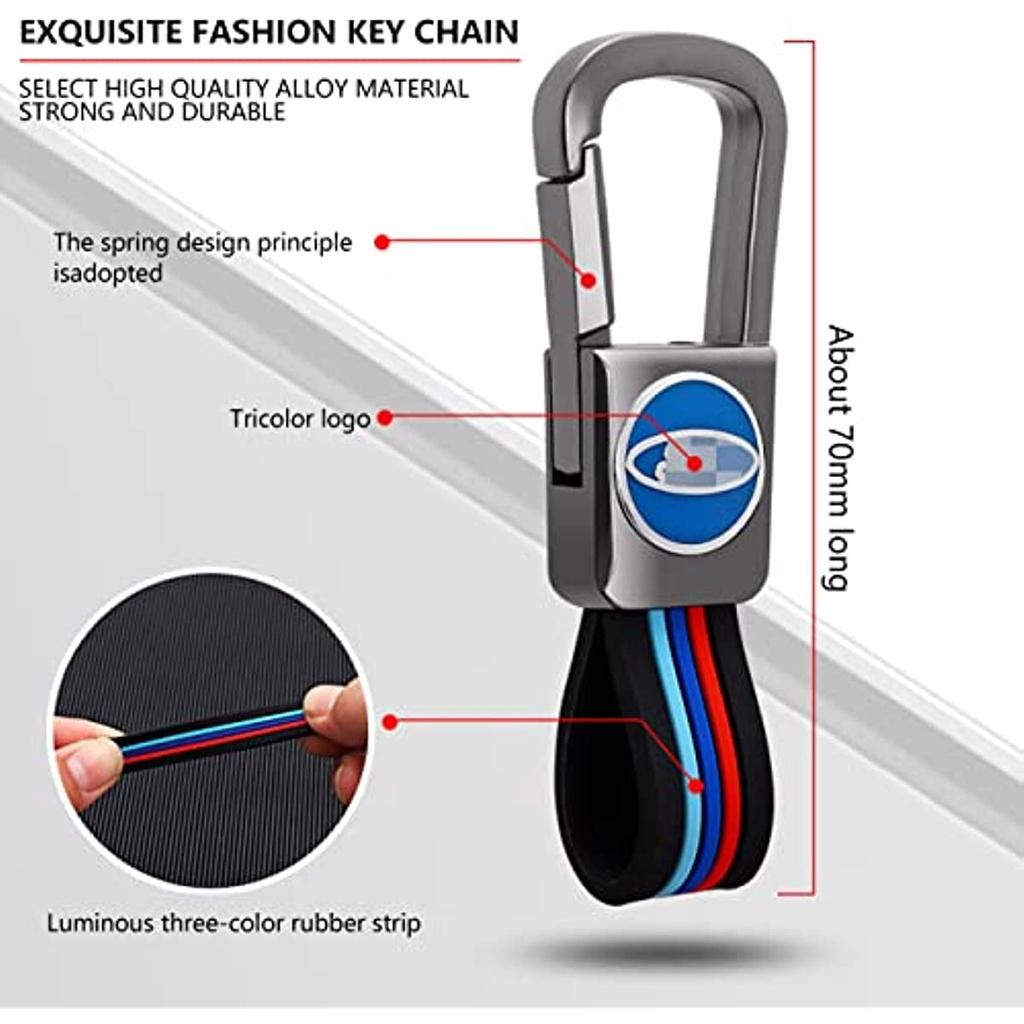 Чехол для ключей, металлический корпус, чехол, совместимый с Ford 2018 Taurus Mustang Raptor F150 Explorer, серия с короткой пряжкой