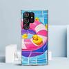 Резиновые Уточки Бассейн Мягкий Чехол для Samsung Galaxy S25 Edge S26 S24 S23 Ultra Чехол для Телефона S22 S21 Plus S20 FE С Рисунком