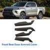 Front Rear Door Armrest Handle Cover Panel 4Pcs/Set For Toyota Hilux 2015-2024 Base Plate Lids L& R A