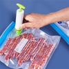 Пластиковые зажимы Набор вакуумных пакетов Ручные Экономия места Белый