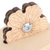 Brown Thread Cutter Beech Wood Sewing Tools Durable Yarn Cutting Tool  For Quilting