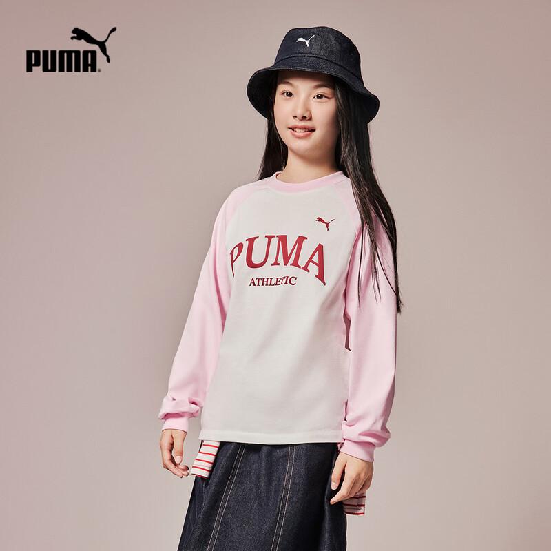 Puma Children's Autumn Long Sleeve Graphic T-Shirt