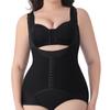 Women Compression Shapewear With Front Buckle Tummy Control Underbust Push Up Shaper Slimming Butt Lifter Fajas