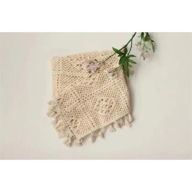 Retro Woven Basket 1pc Newborn Baby Photo Posing Props Doll Toy Assisted Tool Studio Photography Supply for Infant Boys Girls