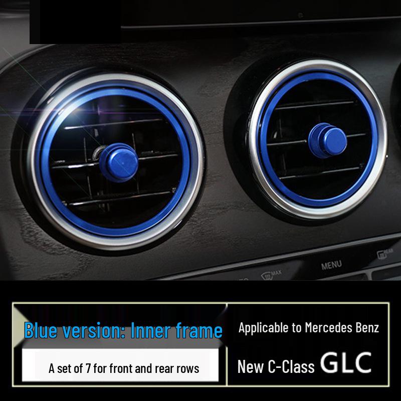 Mercedes-Benz C-Class/E-Class/GLC Air Vent Decorative Ring for Interior Modification