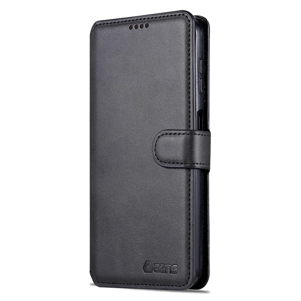 Противоударный чехол AZNS для Samsung Galaxy A14 5G/A14 4G, кожаный чехол-кошелек для телефона с текстурой теленка, подставка