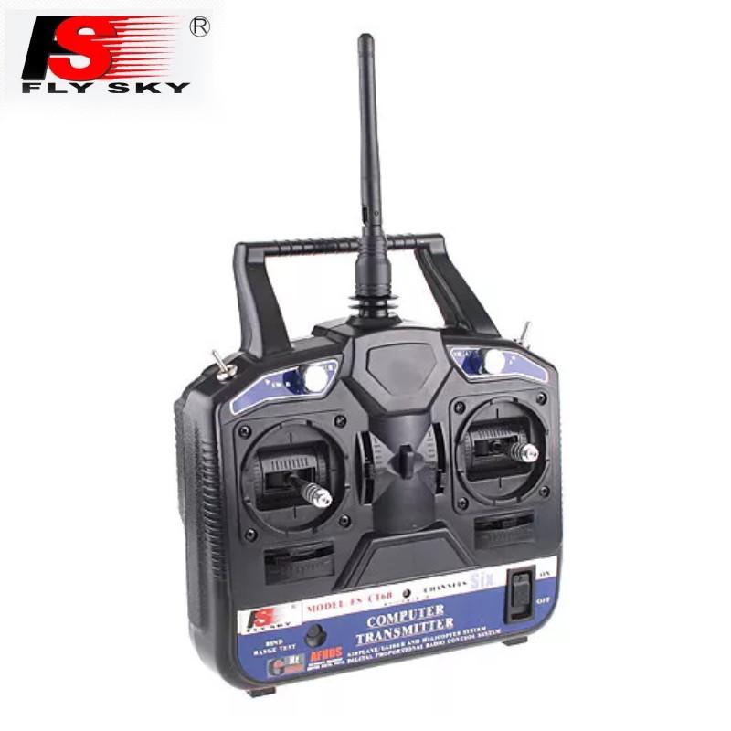 Flysky Fs-ct6b 2.4g Six Channel Remote Control Helicopter With Receiver For All Ages