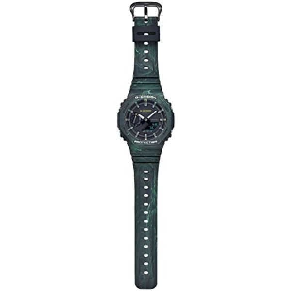 Casio G-SHOCK GA-2100FR-3AJF MYSTIC FOREST Лимитированные аналоговые цифровые мужские часы