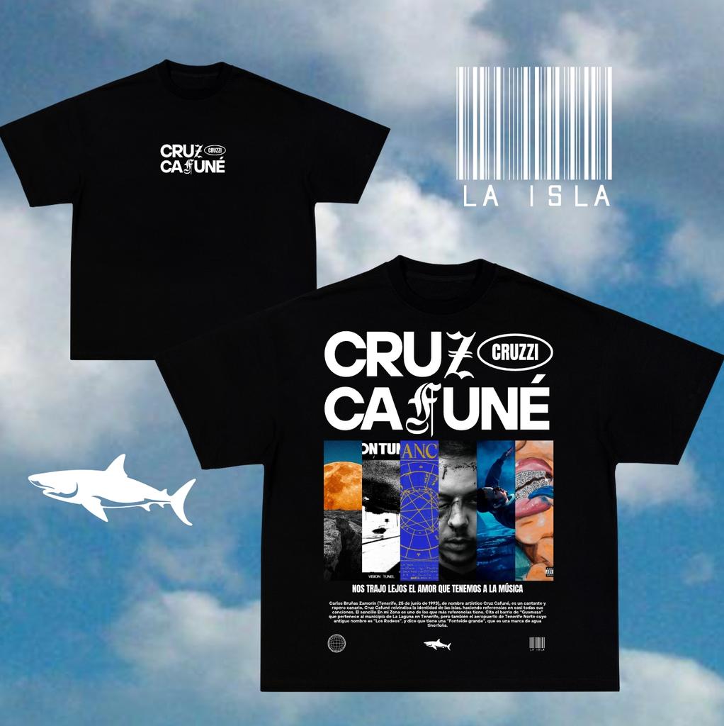 25 Летняя женская футболка Хип-хоп Уличная Принт Cruzzi Топ Оверсайз Y2k Короткий рукав Cruz Cafuné Мировой тур Уличная одежда Одежда Топ