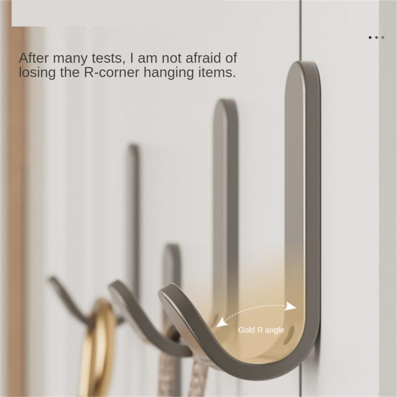 Многоцелевой настенный крючок-органайзер, вешалка для ключей за дверью, крючок для ванной комнаты, держатель для полотенец, кухонная фурнитура, крючок для полки