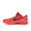 Nike Zoom Kobe 6 GS Reverse Grinch Kids Sneakers Red Bright-Crimson Black FV9676-600