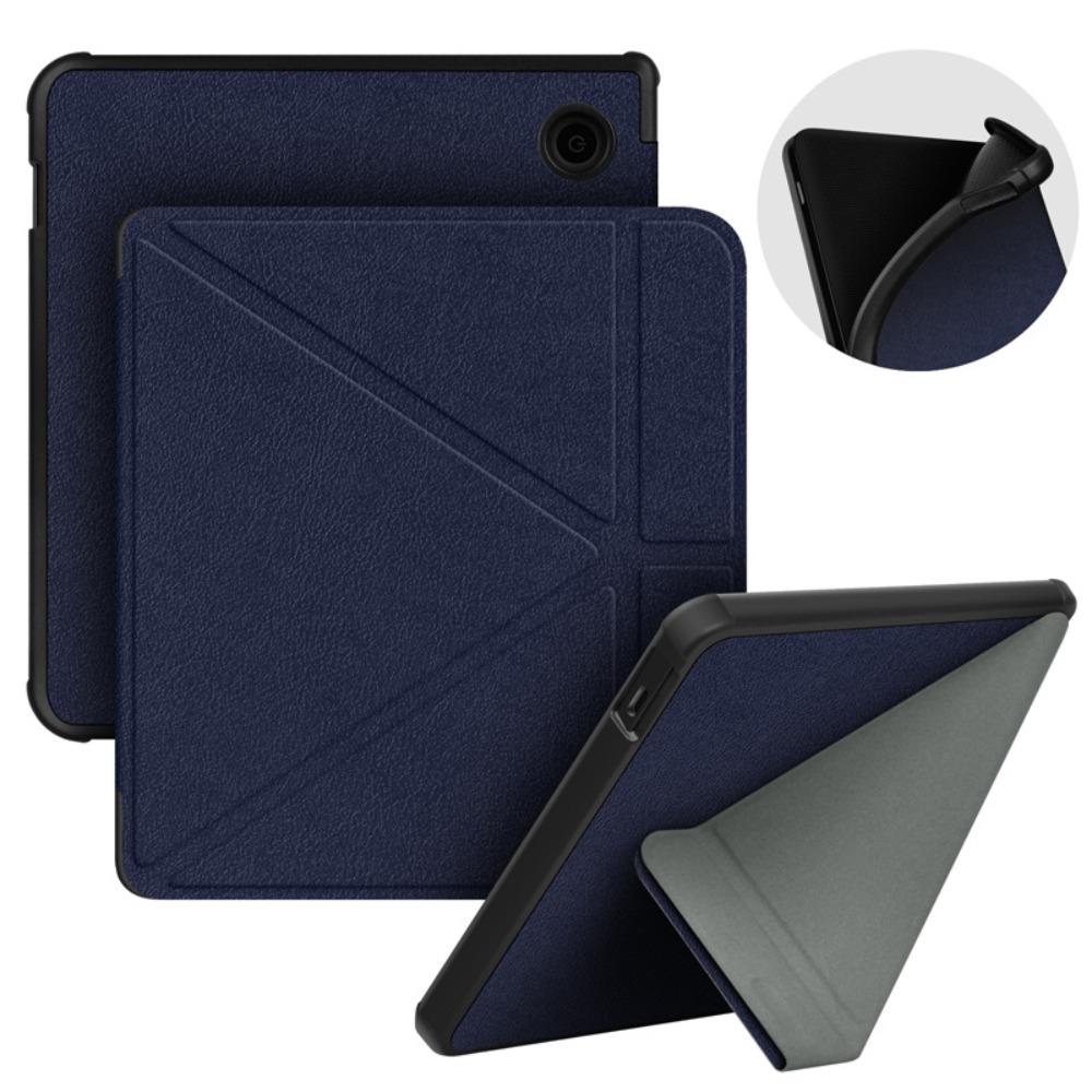 7 inch E-Reader Case Acrylic Auto Wake/Sleep Smart Cover Wear Resistant Shockproof Protective Shell for KOBO Libra Color/2