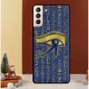 Sacred Eye of Horus Egypt Fresco Cover For Samsung Galaxy S20 FE S8 S9 S10 Plus Note 10 Note 20 S22 S21 Ultra Phone Case