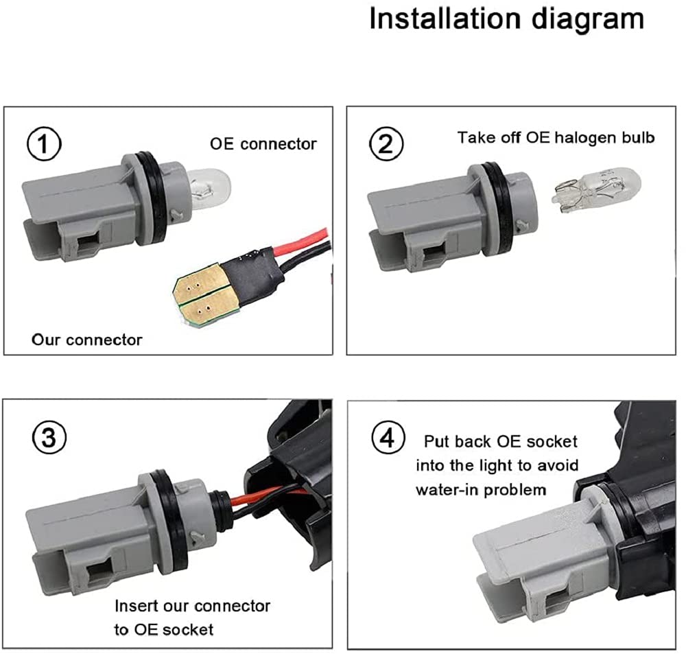 LED Side Marker Sequential Turn Signals Flowing Type Dynamic High Brightness LEDs Canceller BMW Mini Clubman F55 Hardtop F56 Hatchback F57 Built-in