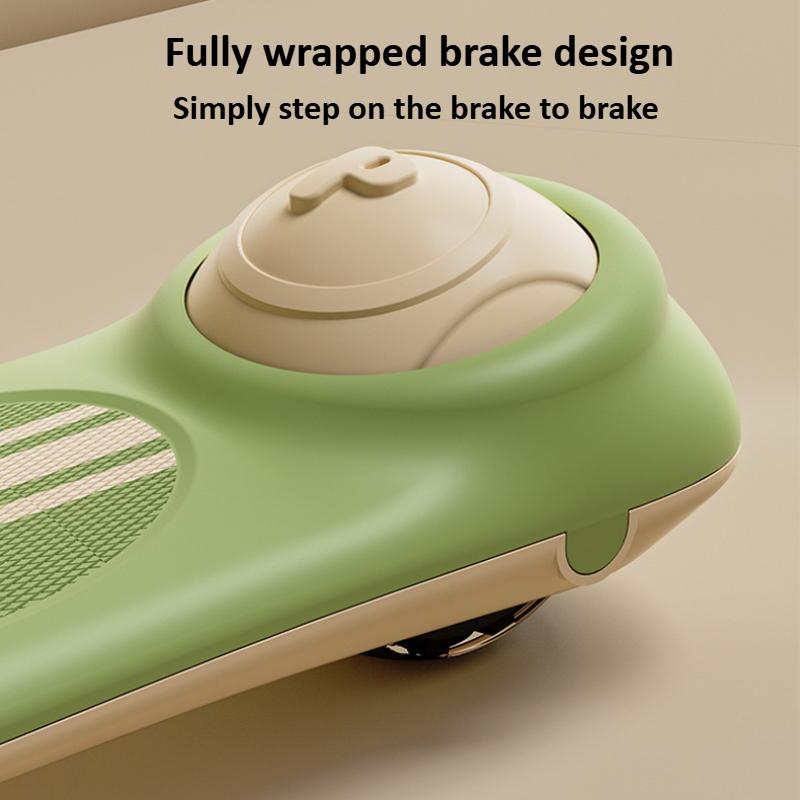 Детский кик-скутер 6-в-1 со светодиодными колесами, ручкой для толкания, поручнем, регулируемой высотой, реверсивным сиденьем, 3-колесный скутер для детей