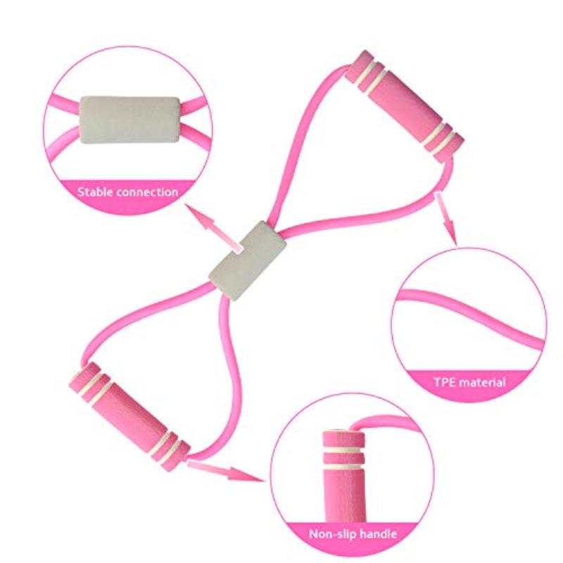 Шеститрубный эспандер для пресса и скручиваний для йоги с педалью для ног