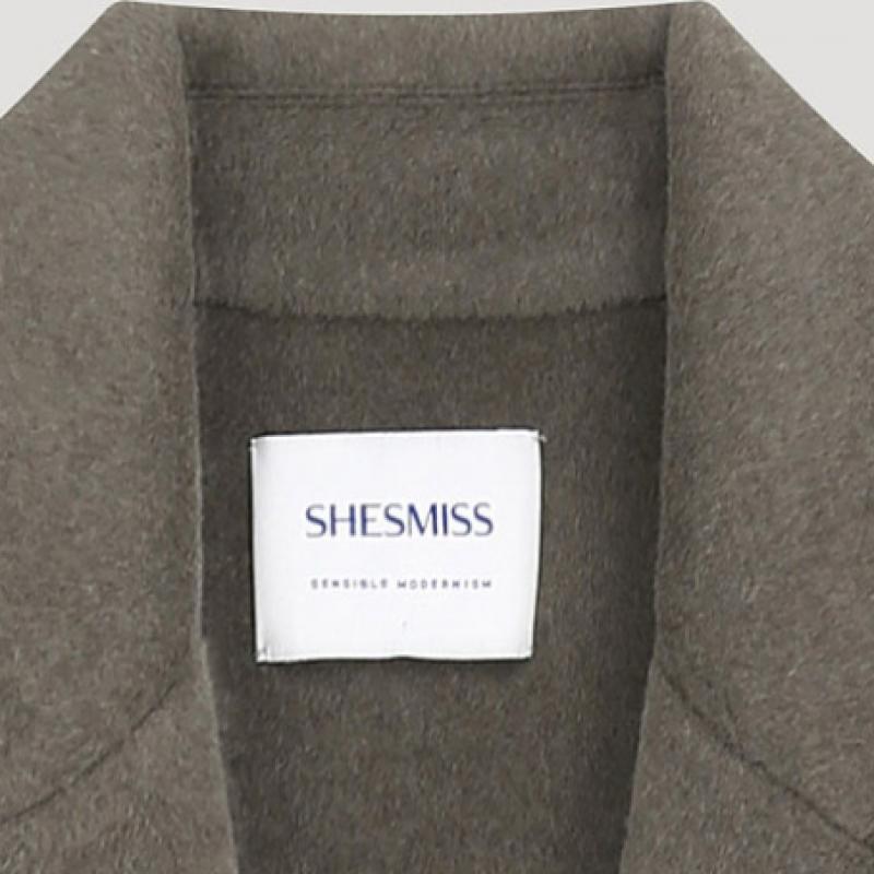 She S miSS Wool caShmere Belted Long veSt Swhvto42040 Mk