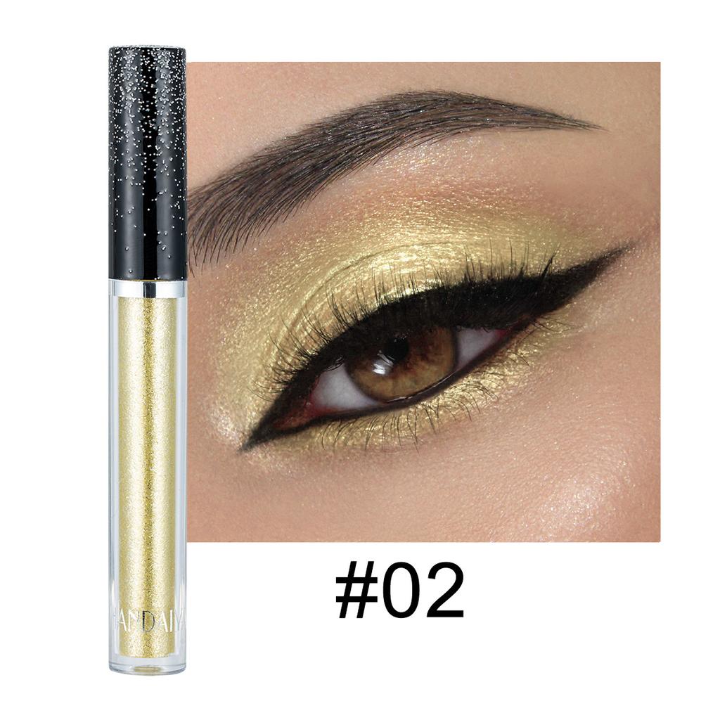 HANDAIYAN 12 Color Single Diamond Liquid Eye Shadow Psychedelic Pearl Shiny Eye Shadow Lying Silkworm Tear Makeup