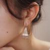 Серьги из серебра с завитыми листьями и трехмерным дизайном, металлические серьги-гвоздики в виде листьев ветряных растений 777