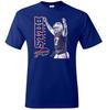 Популярная футболка Josh Allen Buffalo Bills Королевский синий Унисекс Футболка для фаната футбола Унисекс Футболка