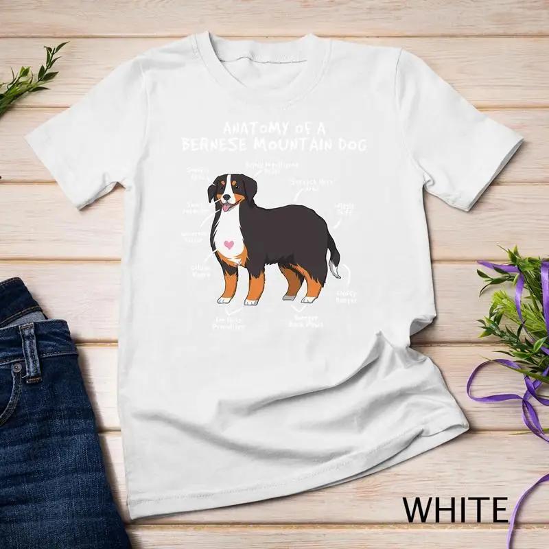 Anatomy Of A Bernese Mountain Dog Puppy Gift Unisex T Shirt