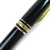 Очень хорошая перьевая ручка MONTBLANC Meisterstück Classic белая звезда Черное золото 14К Б/У
