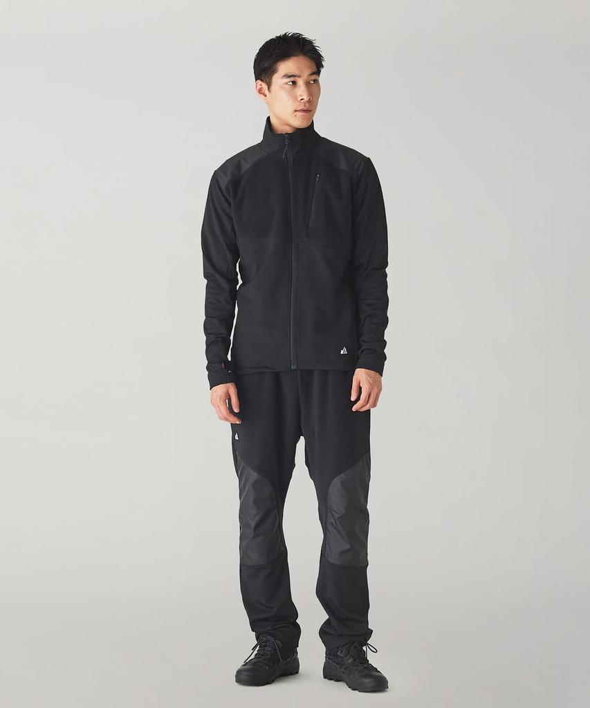 Snow Peak MofM Hybrid Fleece Jacket Outer and Size M MM4410-SW01 Jacket, Men's Women's, Black,