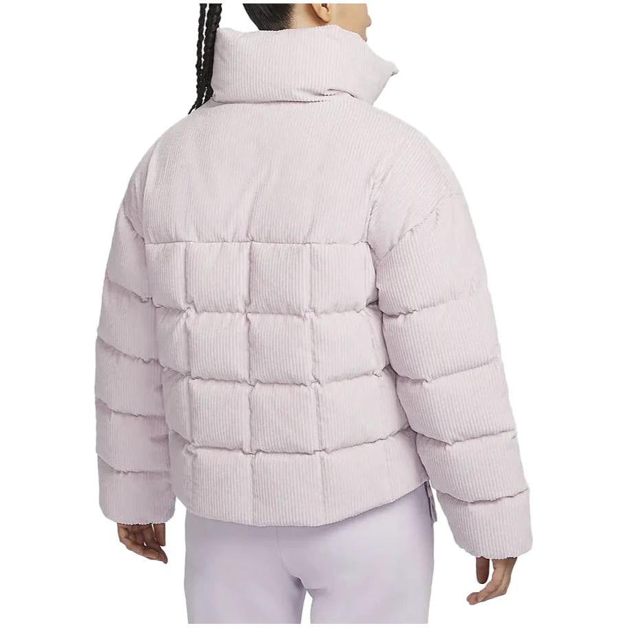 Nike Женские пуховики Серый Фиолетовый Стойка умеренная Другое FD8214-019