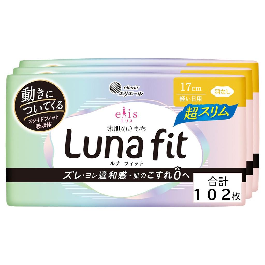 Ellis Lunafit Bare Skin 102 Ультра Ежедневные Прокладки Оптом, Ощущение, Без Крылышек, 17см, количество, Тонкие, Легкие, Использование,