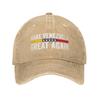 Washed Baseball Cap Make Venezuela Great Again Summer Trucker Hat for Unisex Women Venezuelan Outdoor Sports Sun Baseball Caps