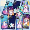 Чехол для телефона Samsung Galaxy S25 S24 S23 iPhone 16 15 Xiaomi Redmi Note 14 13 12 16E X 11 Pro Max OPPO Moto G85 G54 Huawei Poster Unicorn Horse Cover