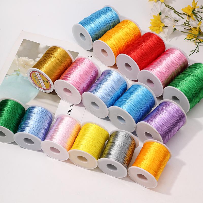 Chinese Knot Wire: No. 5, 6, 7 - Colorful DIY Handmade Jewelry Accessories for Bracelets and Necklaces