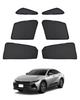 Cartist 2025 Latest and Mesh Curtains for Toyota Crown 16th Generation Crown Crossover Blackout Car UV Easy Light Interior Magnetic 6 Panels Model,