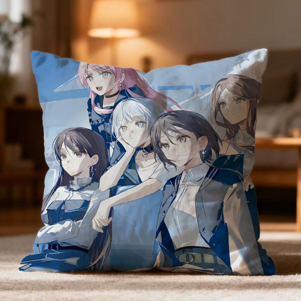 Модный BBanG Dream! Чехол на подушку MyGOed Мягкий Стирающийся Наволочка Многоцелевой для Дивана Кровати Путешествий Офиса