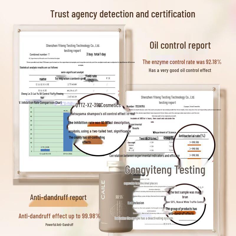 Cailao White Truffle Anti-Dandruff Oil Control Volumizing Shampoo