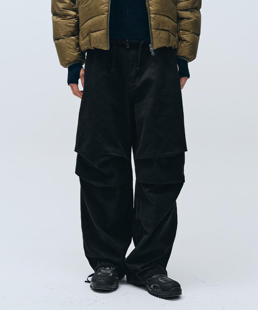 INTEMPOMOOD Airborne Parachute Pants_Black
