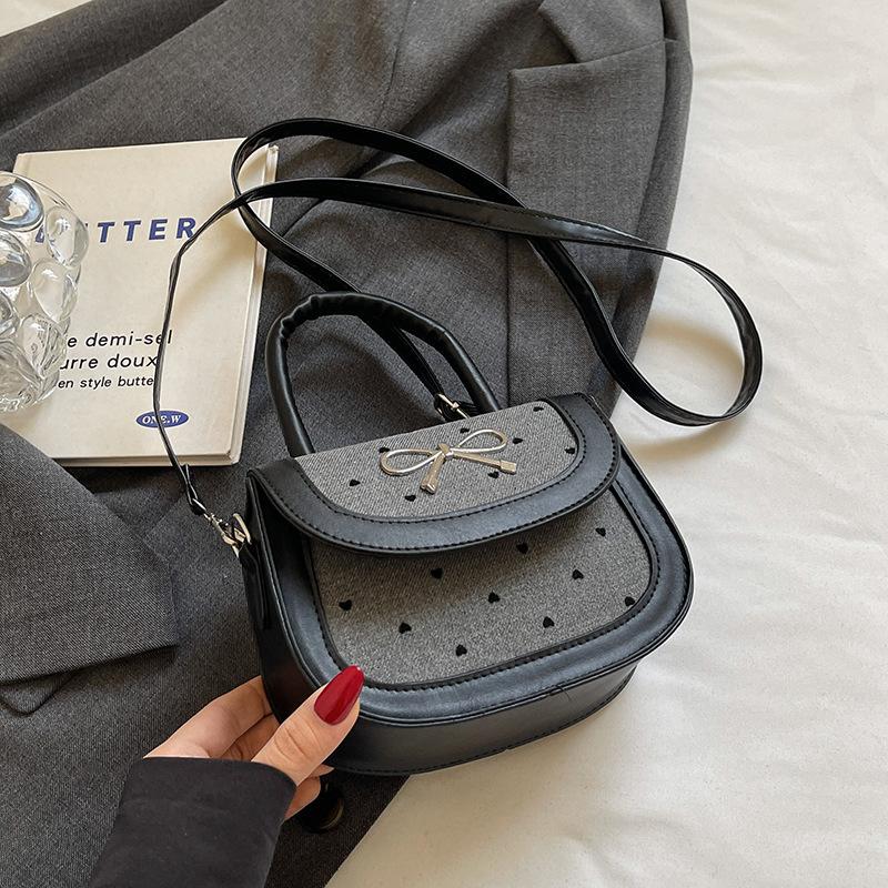 Корейская версия женской сумки-банта, подмышечная сумка, новая высококачественная модная повседневная сумка через плечо для женщин